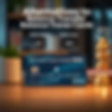 Alternatives to Balance Transfer Cards Graphic comparing alternatives to credit card balance transfer cards