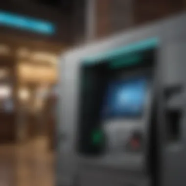 Biometric authentication feature of ATM