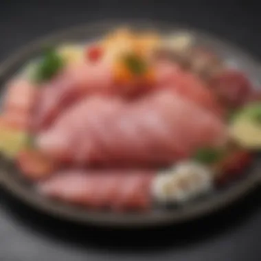 Exquisite Bonito Sashimi Platter