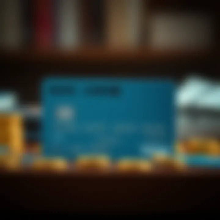 Illustrating Credit Card Fees A visual representation of various bank fees associated with credit cards