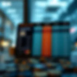 A detailed comparison chart of credit card interest rates