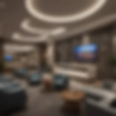 Luxurious Citibank VIP Lounge Interior