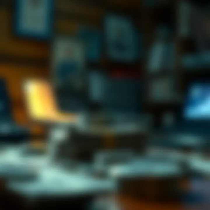 Visual representation of cash flow management