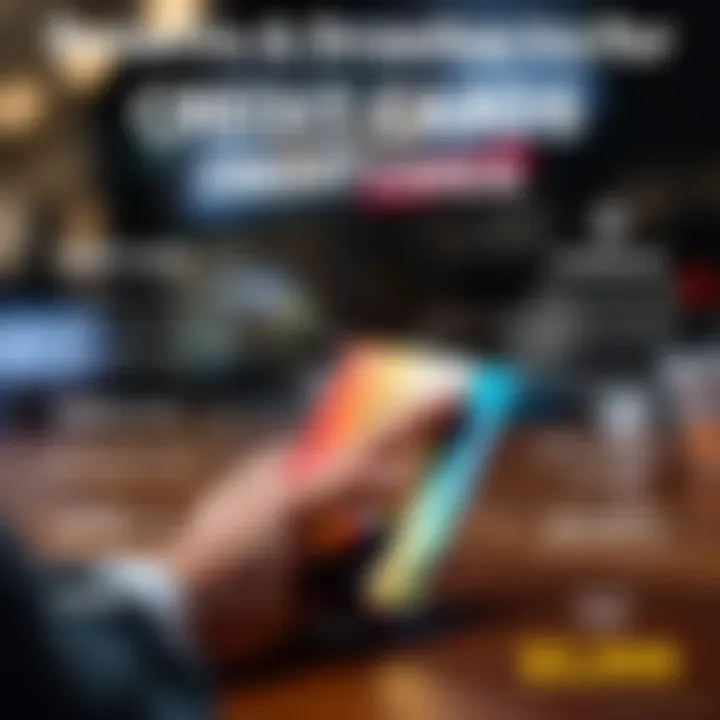 Infographic illustrating the benefits and drawbacks of credit card usage