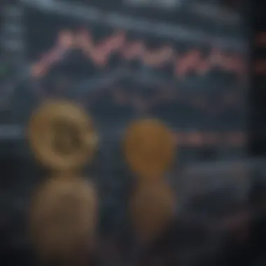 Analyzing Cryptocurrency Market Trends A graph showcasing cryptocurrency market trends