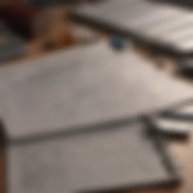 Organized Financial Records A detailed ledger illustrating organized financial records