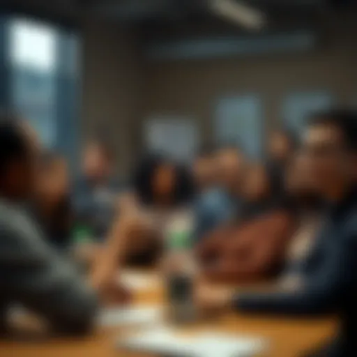 Diverse Learning Environments A diverse group of students engaged in a virtual class