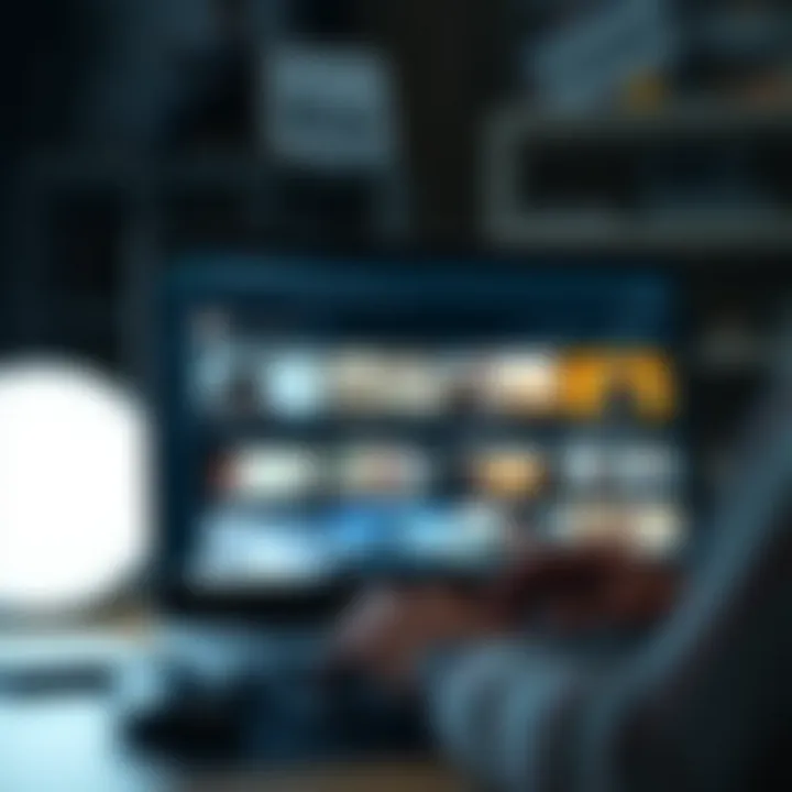 Digital Learning Opportunities An online course interface showcasing a variety of subjects