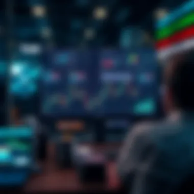 Visual representation of various trading platforms