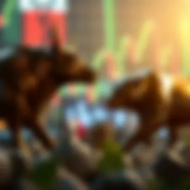 Understanding Market Dynamics Bull and bear symbols representing market dynamics