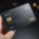 Elegant credit card design for fair credit