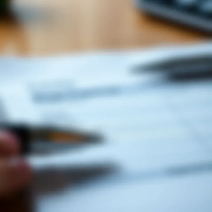 A close-up of a budget sheet with highlighted expense categories.