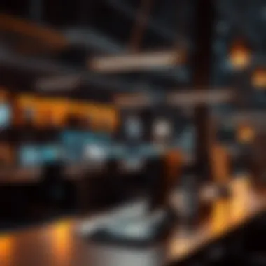 Innovation in High-Paying Industries A high-tech workspace showcasing advanced technology and innovation.