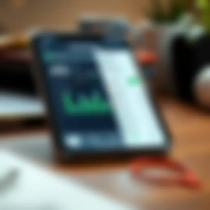 Budgeting App Interface A screenshot of a popular budgeting application interface