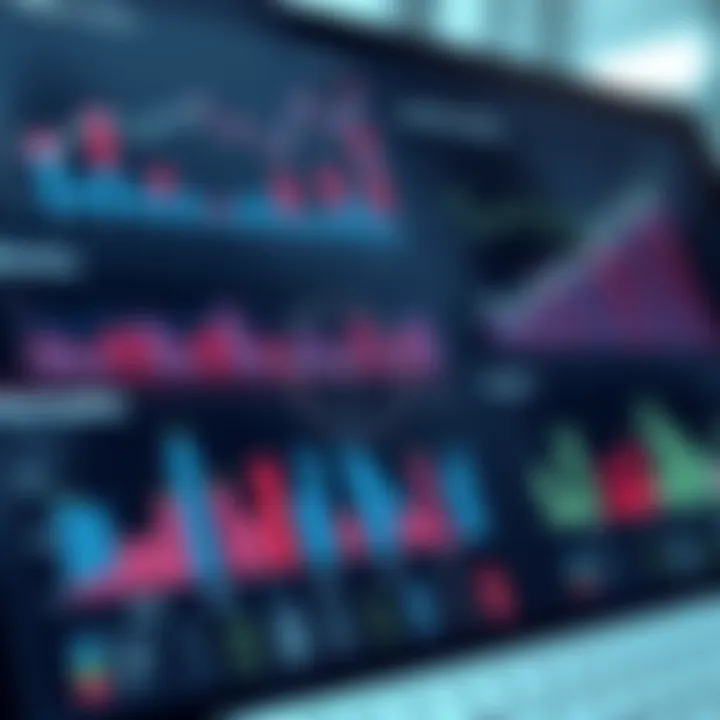Analytics and Graphs of Spending Habits Detailed analytics and graphs depicting spending habits and budget management.