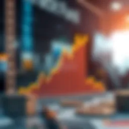 Graph depicting the growth of short-term money market funds