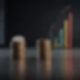Graph showcasing the performance trends of small cap value stocks.