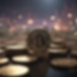 Visual representation of digital currency trends