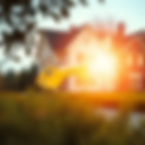 Homeownership Journey Illustration of a home with a key symbolizing homeownership