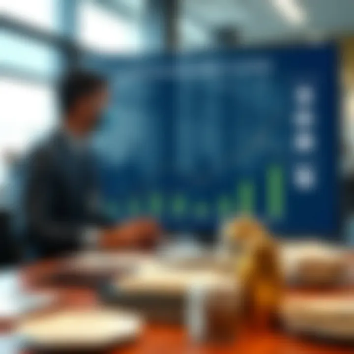 Chart showcasing customer service metrics