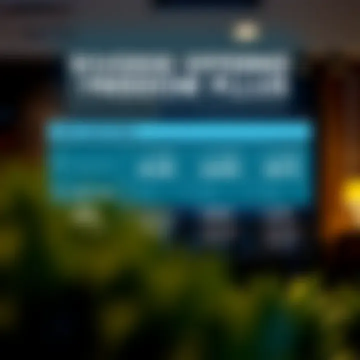 Infographic illustrating loan options