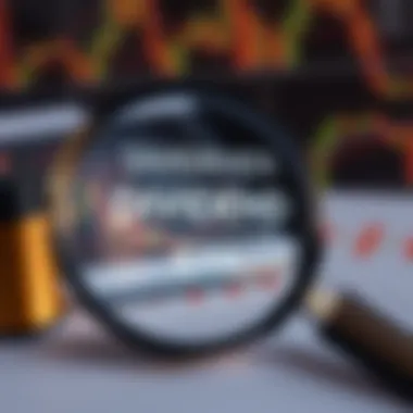 Research on Dividend-Focused ETFs A magnifying glass indicating research on dividend-focused ETFs