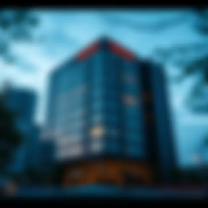 Leading Real Estate Company Headquarters Corporate building representing a leading real estate company