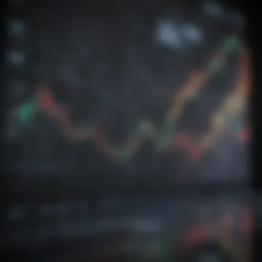 Understanding Market Trends A vibrant stock market graph showcasing upward trends