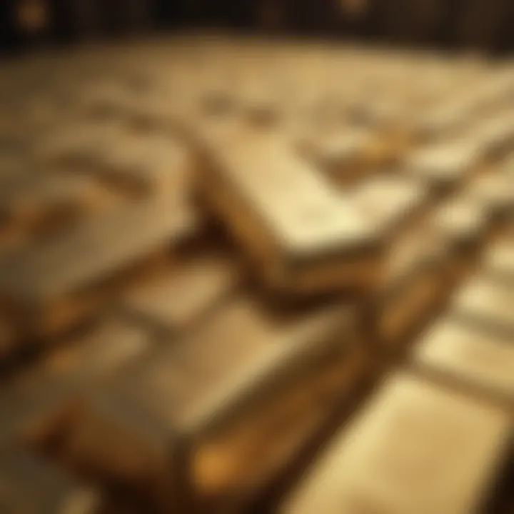 Luxurious Gold Bullion Bars