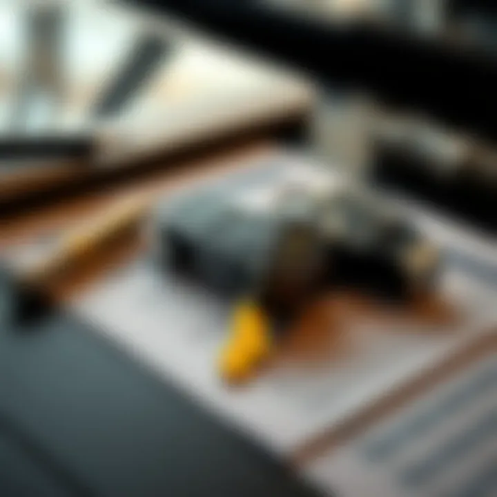 Keys to Luxury Ownership Luxury car keys on a table with financing documents