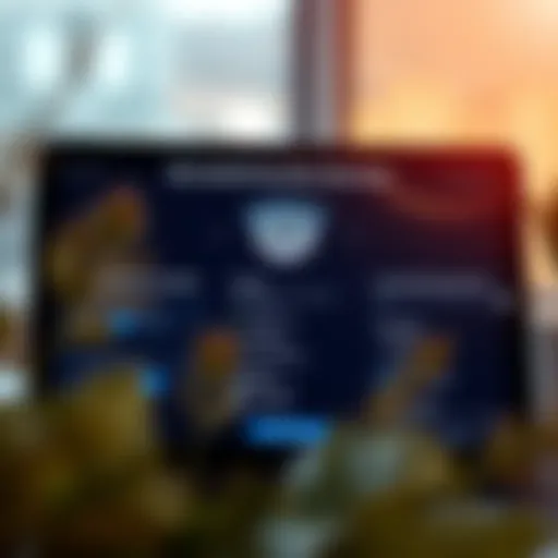 Exploring the Homepage of My Social Security Account Visual representation of the My Social Security Account homepage interface