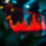 Graph of Stock Market Decline Graph illustrating stock market decline