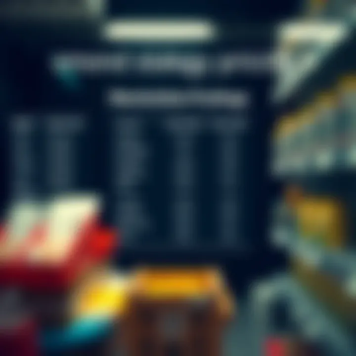 Strategic Pricing for Maximizing Returns A digital pricing strategy chart for used goods.