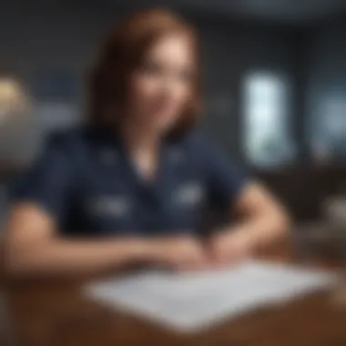 Accessible Banking Experience with Navy Federal Checks Illustration highlighting the accessibility of Navy Federal checks for account holders
