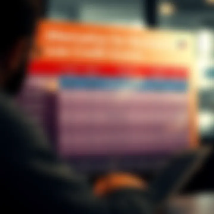 Chart comparing options for low credit scores