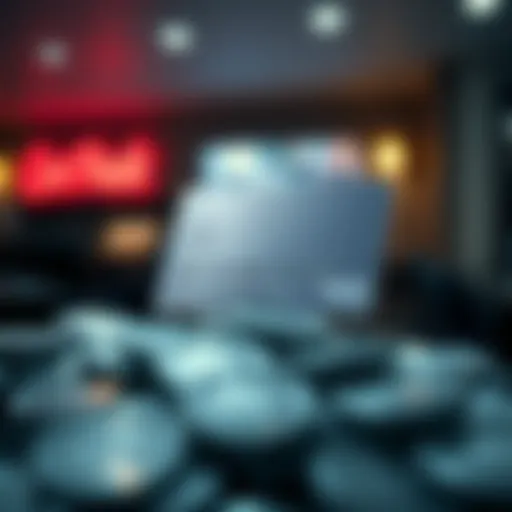 Conceptual illustration of cash back rewards