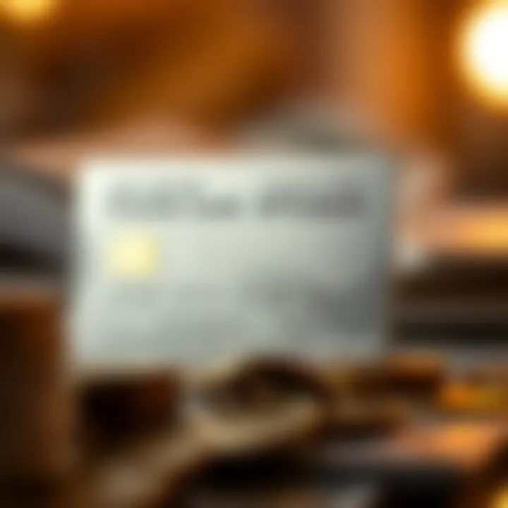 Personal finance management with credit cards