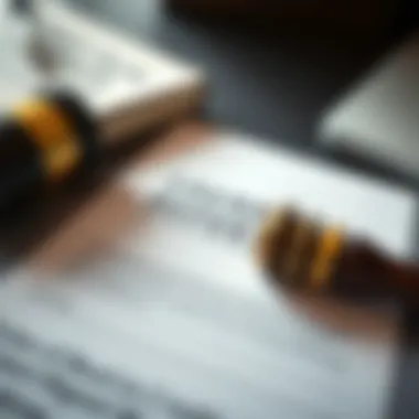 Legal documents representing consumer rights in credit reporting