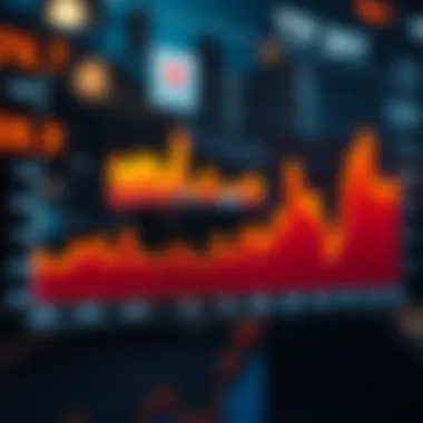 Graph illustrating market dynamics and ETF performance