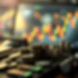 A visual representation of resilient ETFs during a market downturn