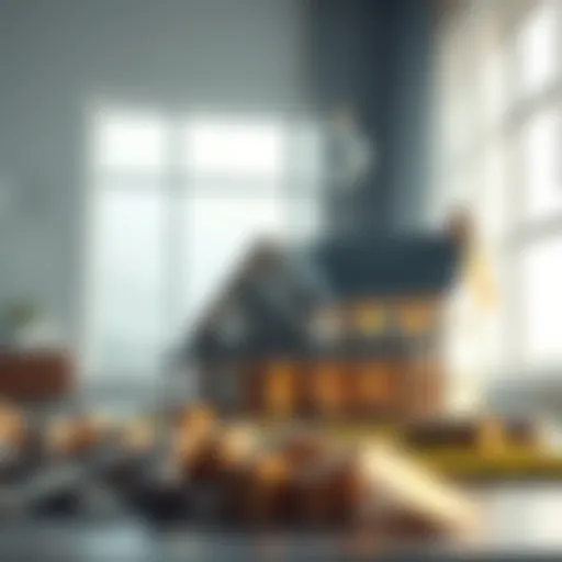 Conceptual illustration representing soft pull home loans