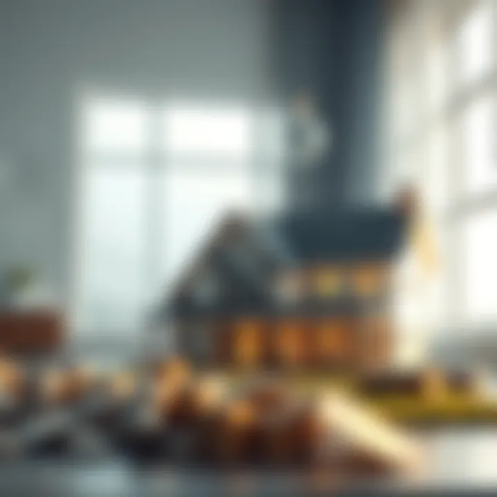 Conceptual illustration representing soft pull home loans