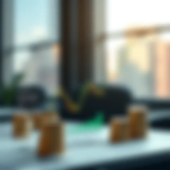 Infographic illustrating the principles of dividend investing