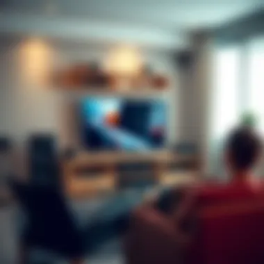 Home entertainment setup without cable subscription