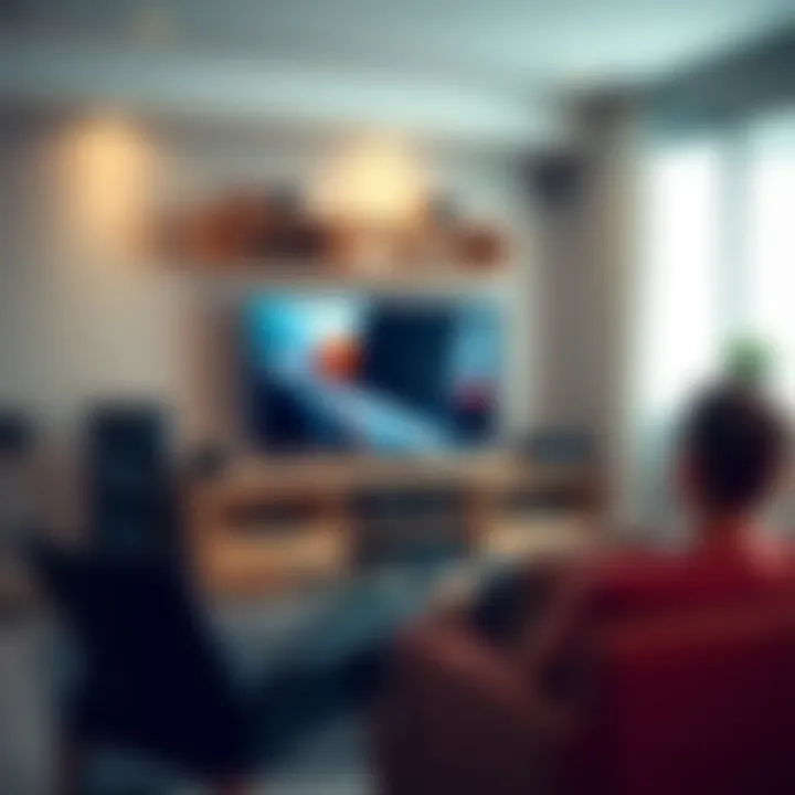 Home entertainment setup without cable subscription