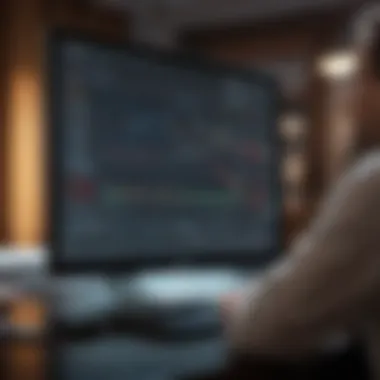Critical Evaluation of Investment Strategies An investor reviewing financial data