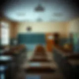 Educational Stability through Housing Grants A classroom representing educational stability