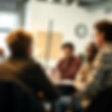 Community Discussion on Housing Solutions for Educators Educators engaged in a community discussion about housing solutions