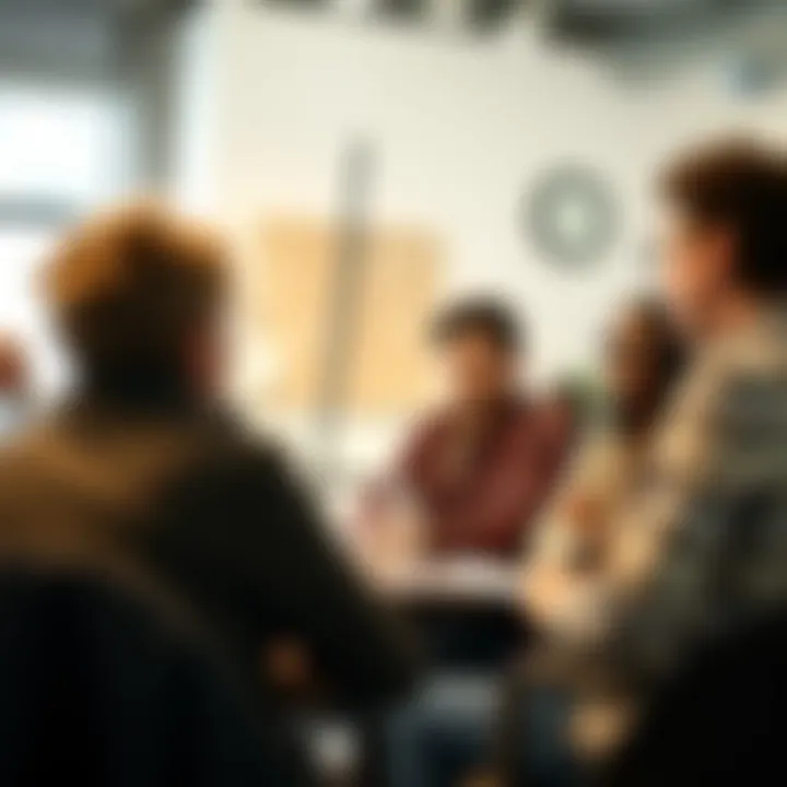 Community Discussion on Housing Solutions for Educators Educators engaged in a community discussion about housing solutions