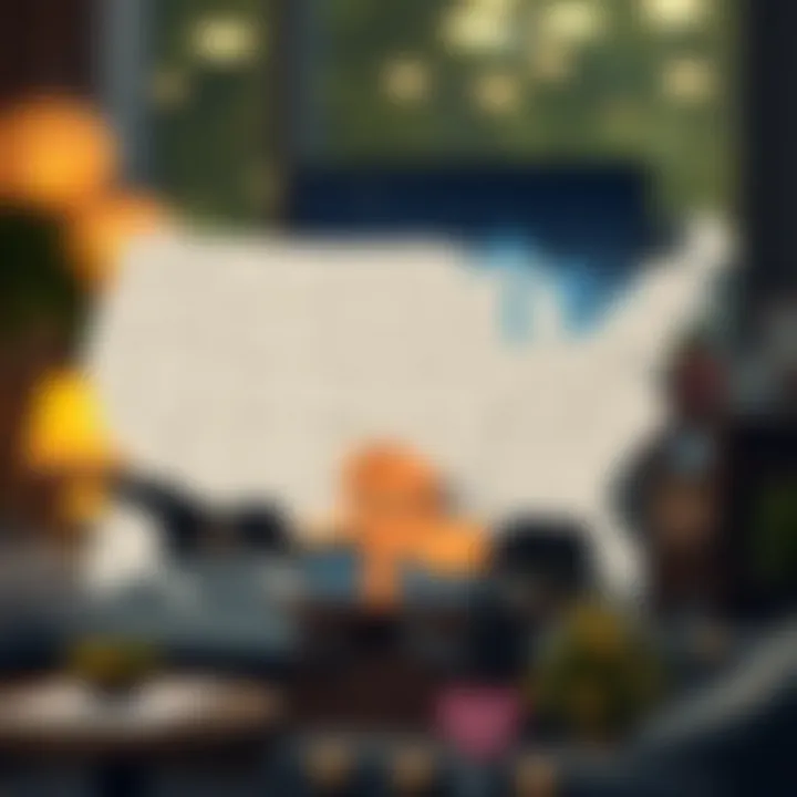 State-Specific Housing Grant Programs Map showcasing state-specific housing grant programs